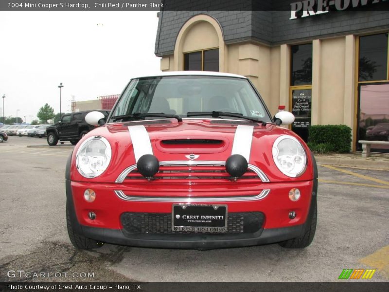 Chili Red / Panther Black 2004 Mini Cooper S Hardtop