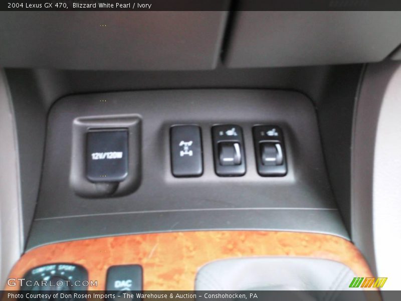Blizzard White Pearl / Ivory 2004 Lexus GX 470