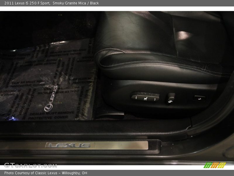 Smoky Granite Mica / Black 2011 Lexus IS 250 F Sport