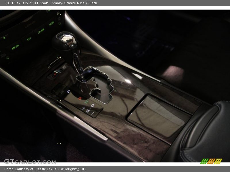  2011 IS 250 F Sport 6 Speed ECT-i Automatic Shifter