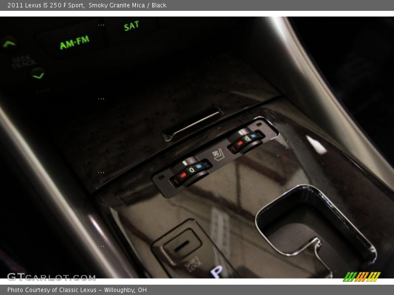 Smoky Granite Mica / Black 2011 Lexus IS 250 F Sport