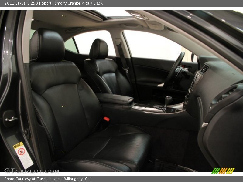 Smoky Granite Mica / Black 2011 Lexus IS 250 F Sport
