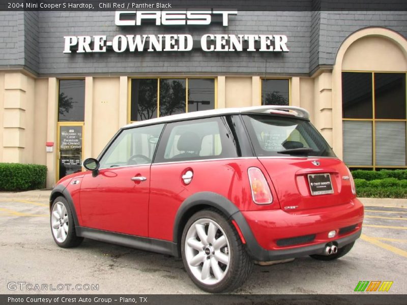 Chili Red / Panther Black 2004 Mini Cooper S Hardtop