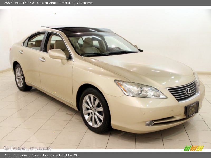 Golden Almond Metallic / Cashmere 2007 Lexus ES 350