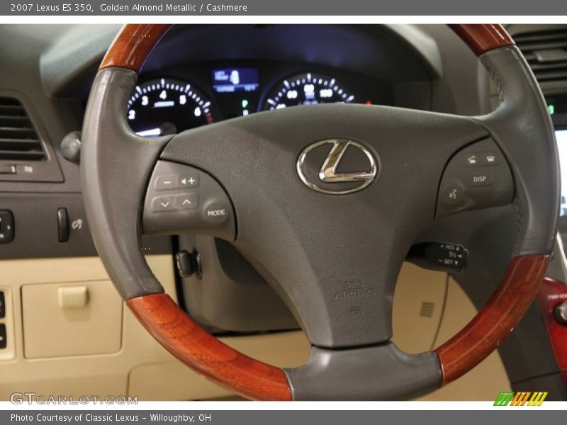 Golden Almond Metallic / Cashmere 2007 Lexus ES 350
