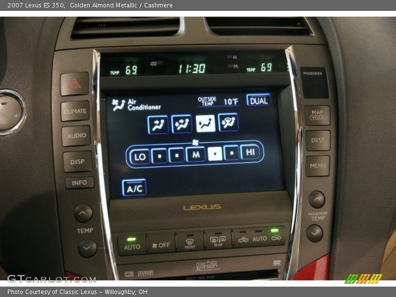 Golden Almond Metallic / Cashmere 2007 Lexus ES 350