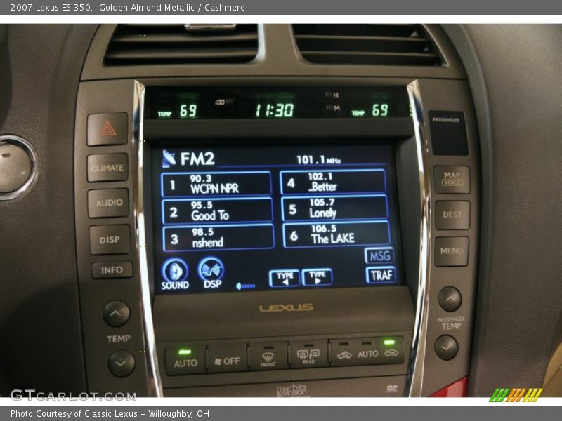 Golden Almond Metallic / Cashmere 2007 Lexus ES 350