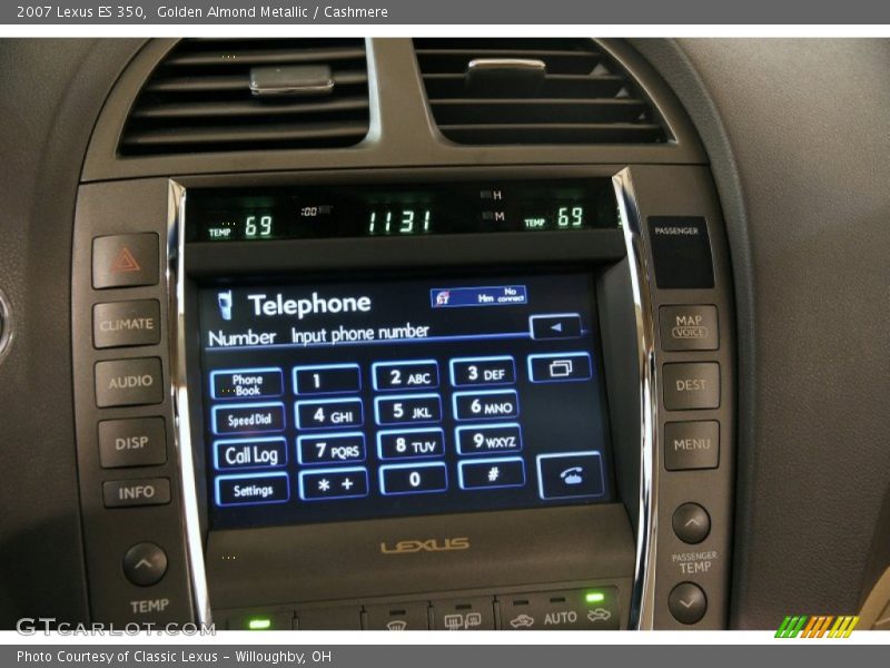 Golden Almond Metallic / Cashmere 2007 Lexus ES 350