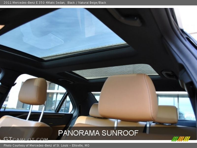 Black / Natural Beige/Black 2011 Mercedes-Benz E 350 4Matic Sedan