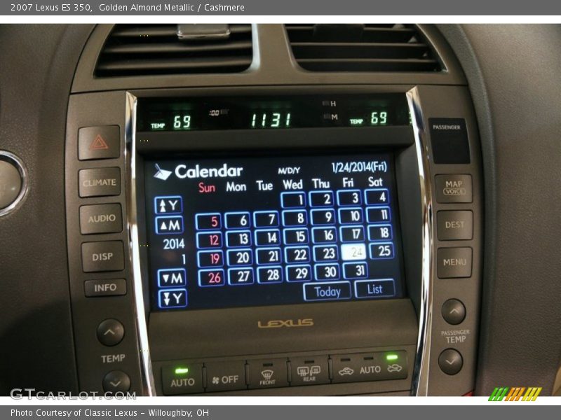 Golden Almond Metallic / Cashmere 2007 Lexus ES 350