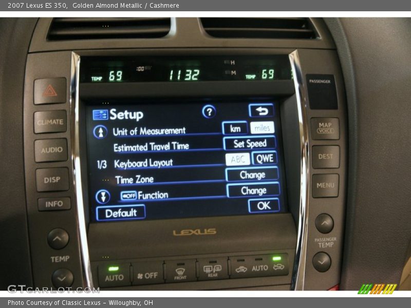 Golden Almond Metallic / Cashmere 2007 Lexus ES 350