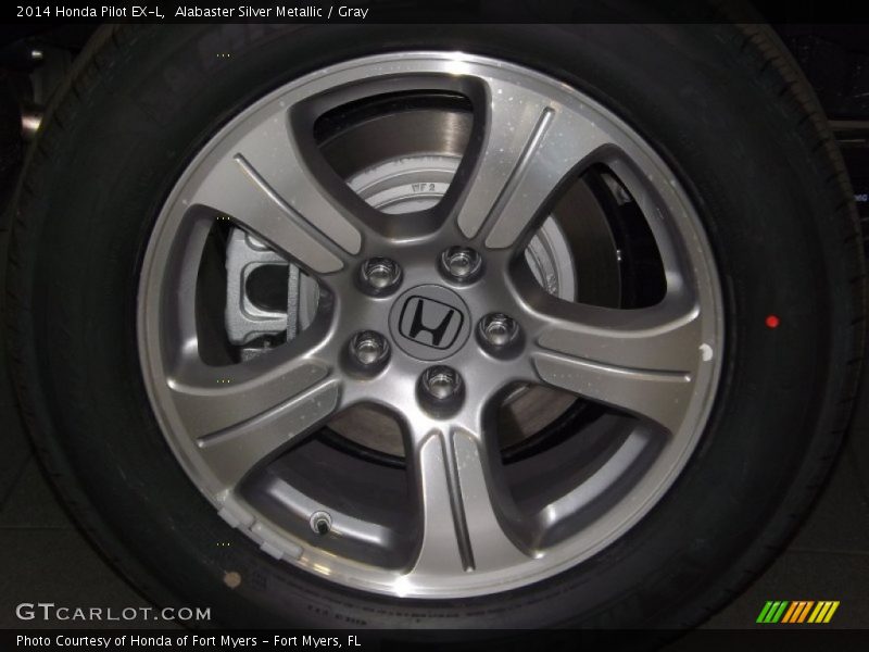  2014 Pilot EX-L Wheel