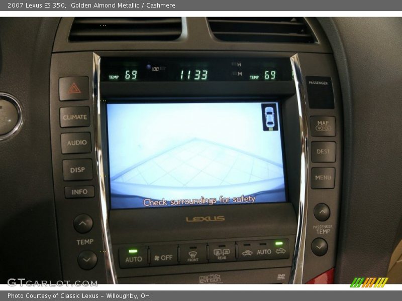 Golden Almond Metallic / Cashmere 2007 Lexus ES 350