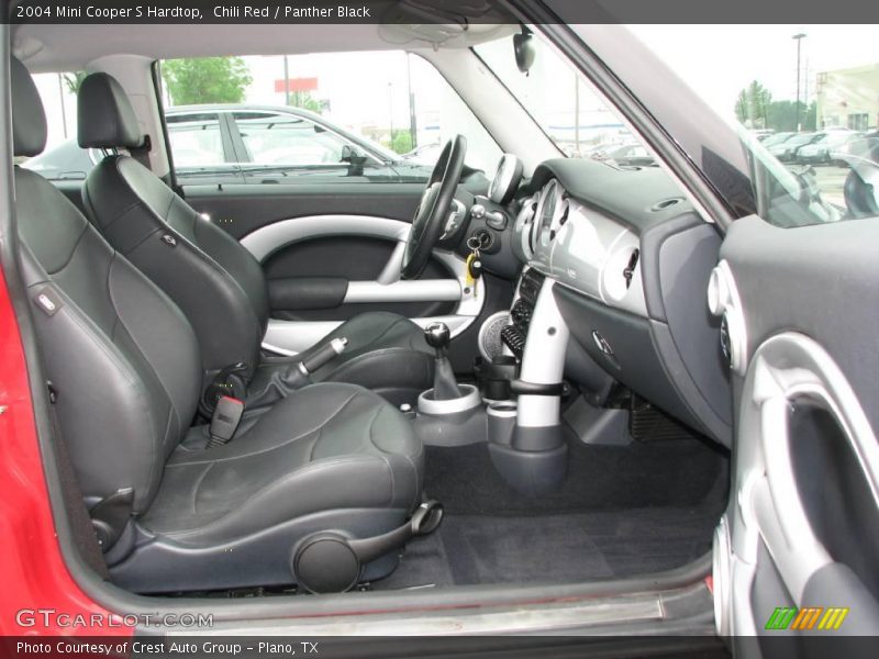 Chili Red / Panther Black 2004 Mini Cooper S Hardtop