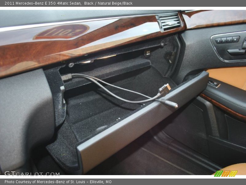 Black / Natural Beige/Black 2011 Mercedes-Benz E 350 4Matic Sedan