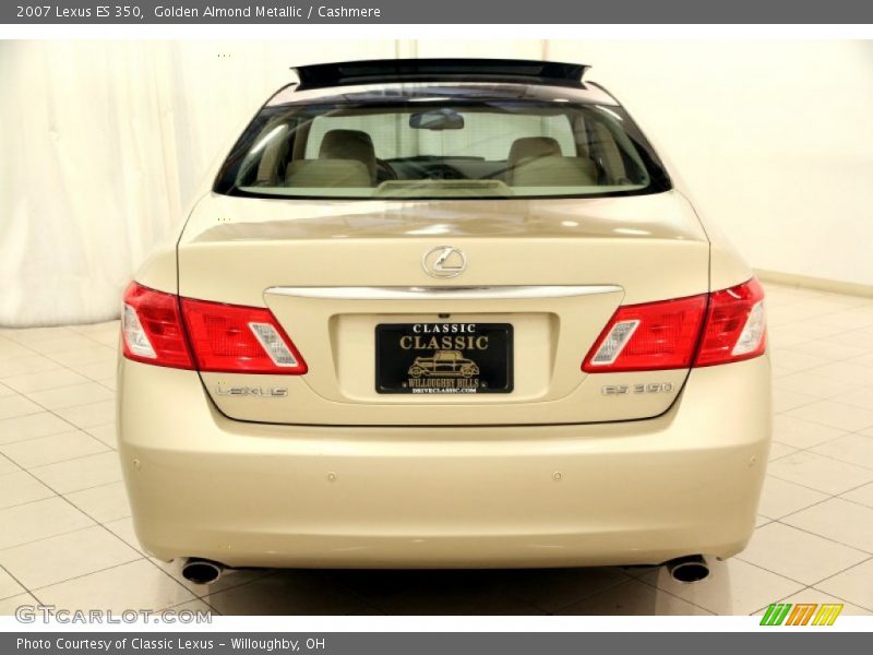Golden Almond Metallic / Cashmere 2007 Lexus ES 350
