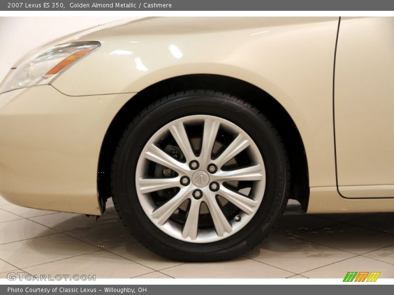 Golden Almond Metallic / Cashmere 2007 Lexus ES 350