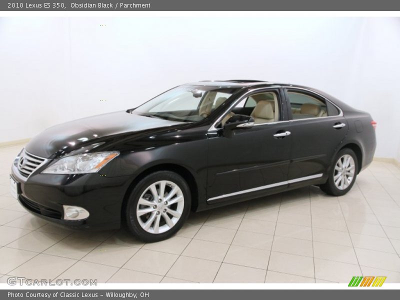 Obsidian Black / Parchment 2010 Lexus ES 350