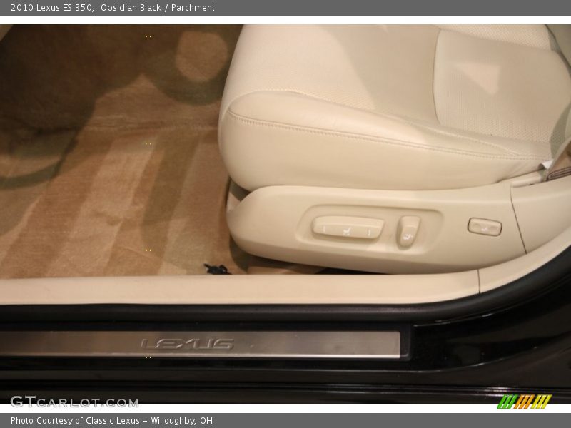 Obsidian Black / Parchment 2010 Lexus ES 350
