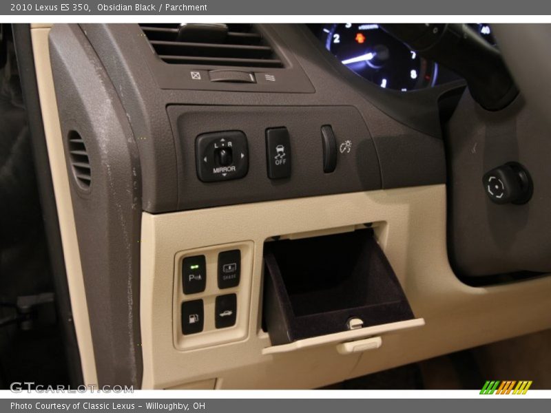 Obsidian Black / Parchment 2010 Lexus ES 350