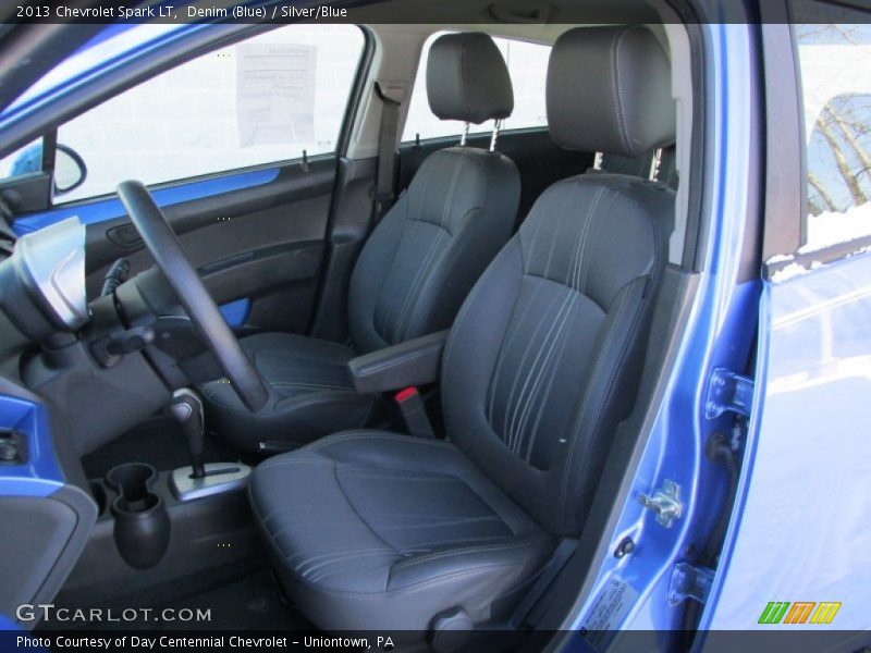 Denim (Blue) / Silver/Blue 2013 Chevrolet Spark LT