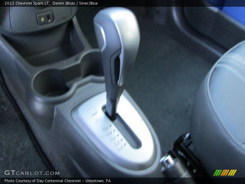 Denim (Blue) / Silver/Blue 2013 Chevrolet Spark LT