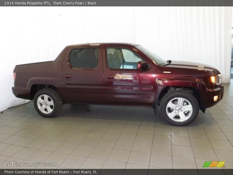 Dark Cherry Pearl / Black 2014 Honda Ridgeline RTL