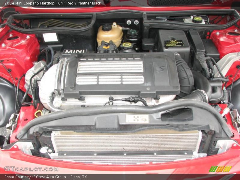 Chili Red / Panther Black 2004 Mini Cooper S Hardtop