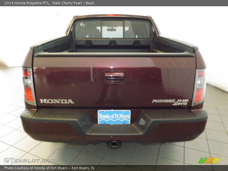 Dark Cherry Pearl / Black 2014 Honda Ridgeline RTL