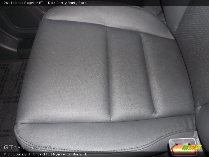 Dark Cherry Pearl / Black 2014 Honda Ridgeline RTL