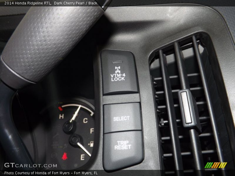 Dark Cherry Pearl / Black 2014 Honda Ridgeline RTL