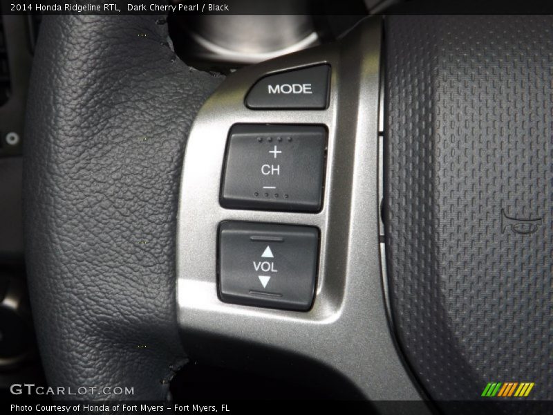 Controls of 2014 Ridgeline RTL