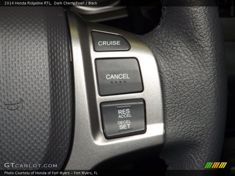 Controls of 2014 Ridgeline RTL