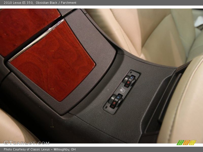 Obsidian Black / Parchment 2010 Lexus ES 350