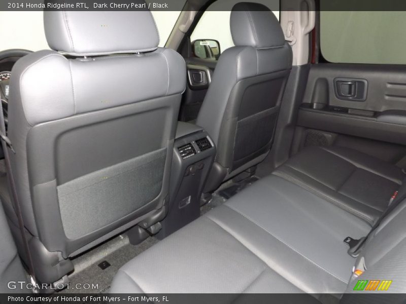 Dark Cherry Pearl / Black 2014 Honda Ridgeline RTL