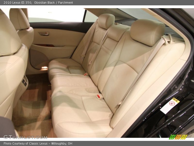 Obsidian Black / Parchment 2010 Lexus ES 350