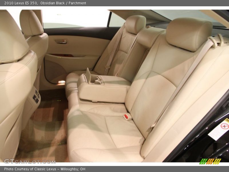 Obsidian Black / Parchment 2010 Lexus ES 350
