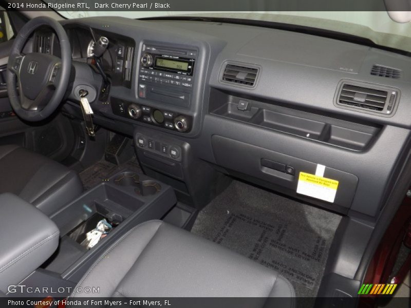 Dashboard of 2014 Ridgeline RTL