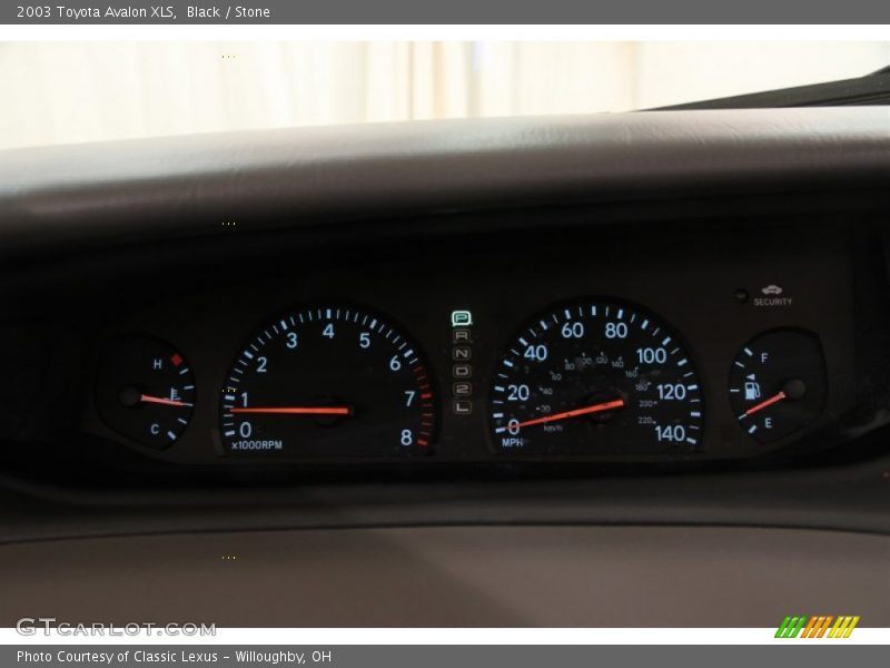 Black / Stone 2003 Toyota Avalon XLS