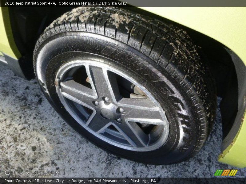 Optic Green Metallic / Dark Slate Gray 2010 Jeep Patriot Sport 4x4