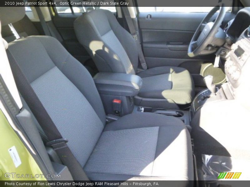 Optic Green Metallic / Dark Slate Gray 2010 Jeep Patriot Sport 4x4