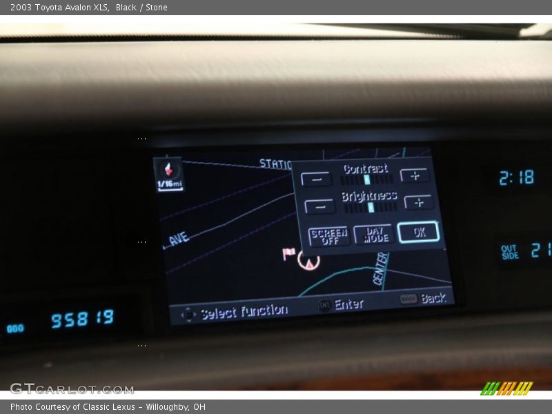 Black / Stone 2003 Toyota Avalon XLS