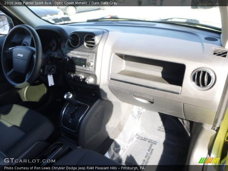 Optic Green Metallic / Dark Slate Gray 2010 Jeep Patriot Sport 4x4