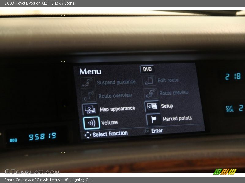 Black / Stone 2003 Toyota Avalon XLS