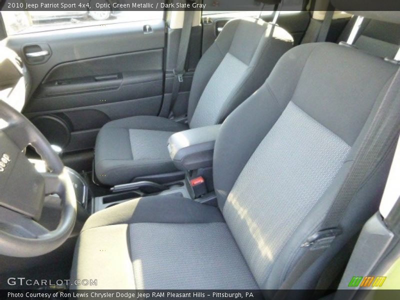 Optic Green Metallic / Dark Slate Gray 2010 Jeep Patriot Sport 4x4