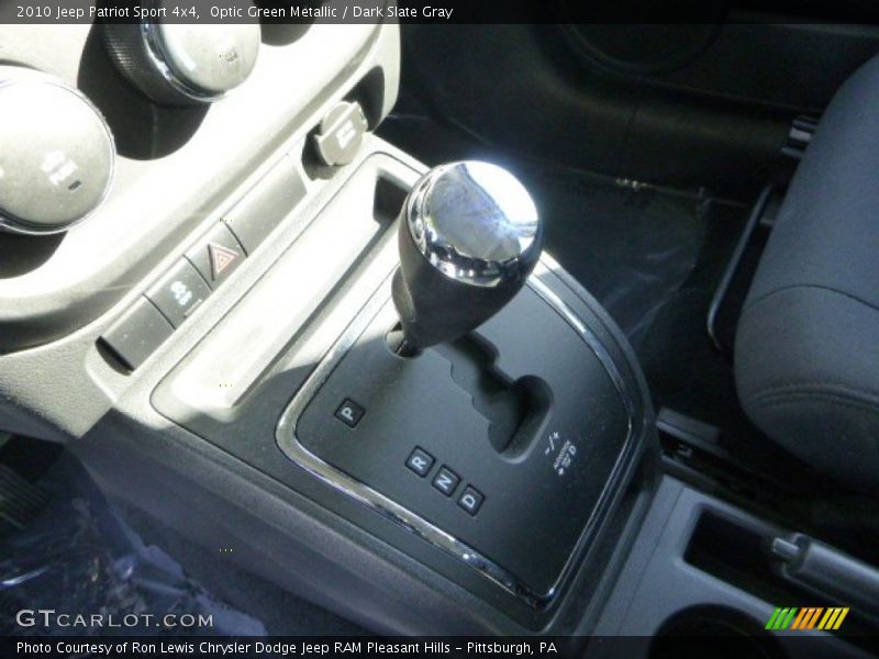 Optic Green Metallic / Dark Slate Gray 2010 Jeep Patriot Sport 4x4