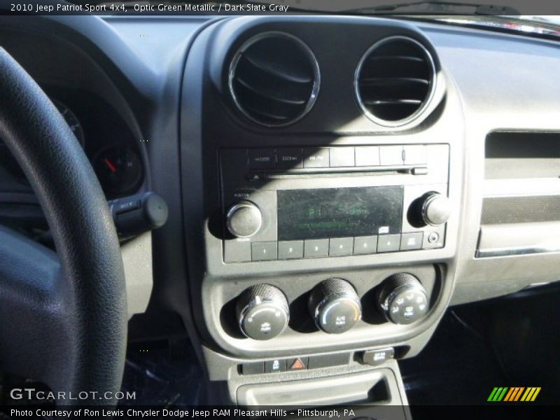 Optic Green Metallic / Dark Slate Gray 2010 Jeep Patriot Sport 4x4