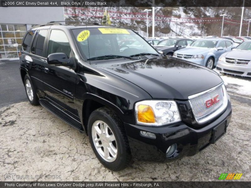 Black Onyx / Ebony Black 2006 GMC Envoy Denali 4x4