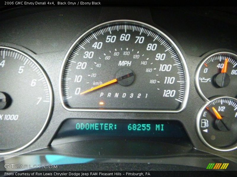Black Onyx / Ebony Black 2006 GMC Envoy Denali 4x4