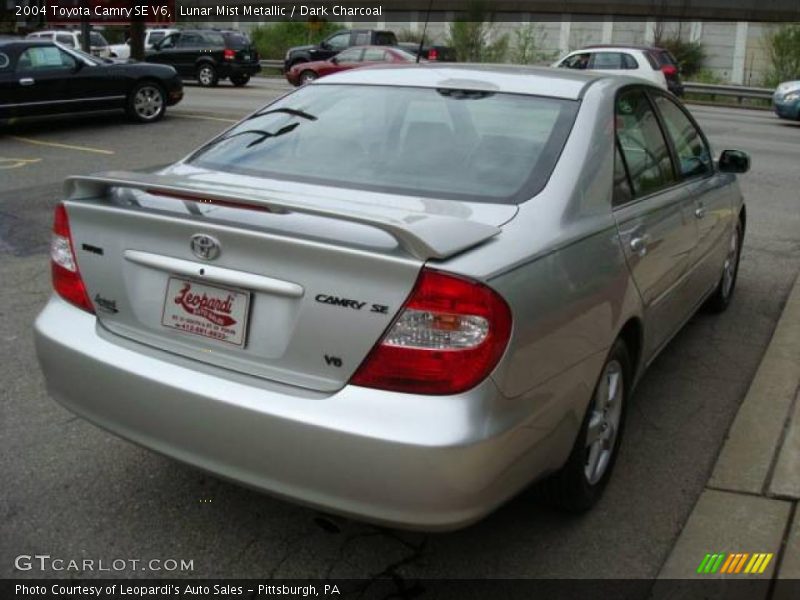 Lunar Mist Metallic / Dark Charcoal 2004 Toyota Camry SE V6